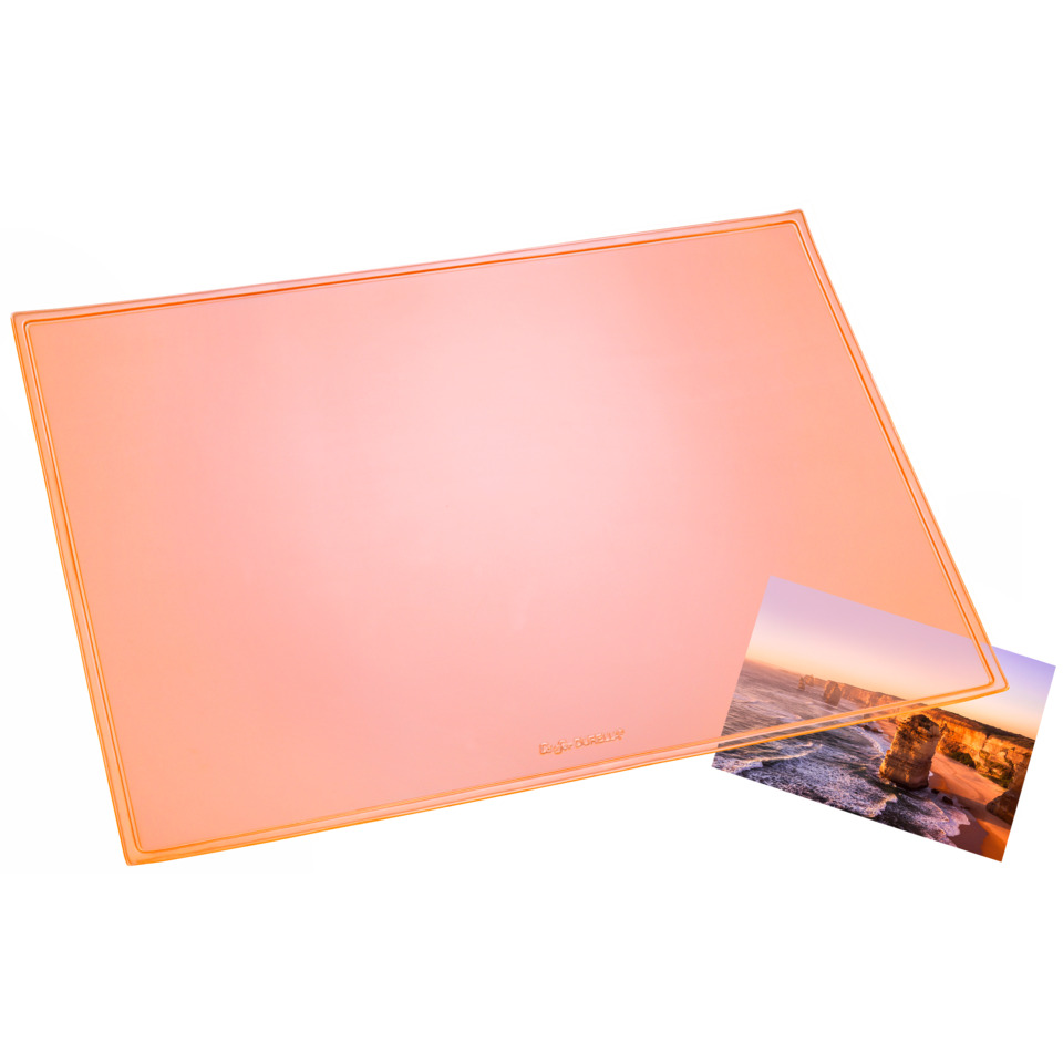 Schneidebrett, Acrylbrett, Pink, transparent, Foto-Karte