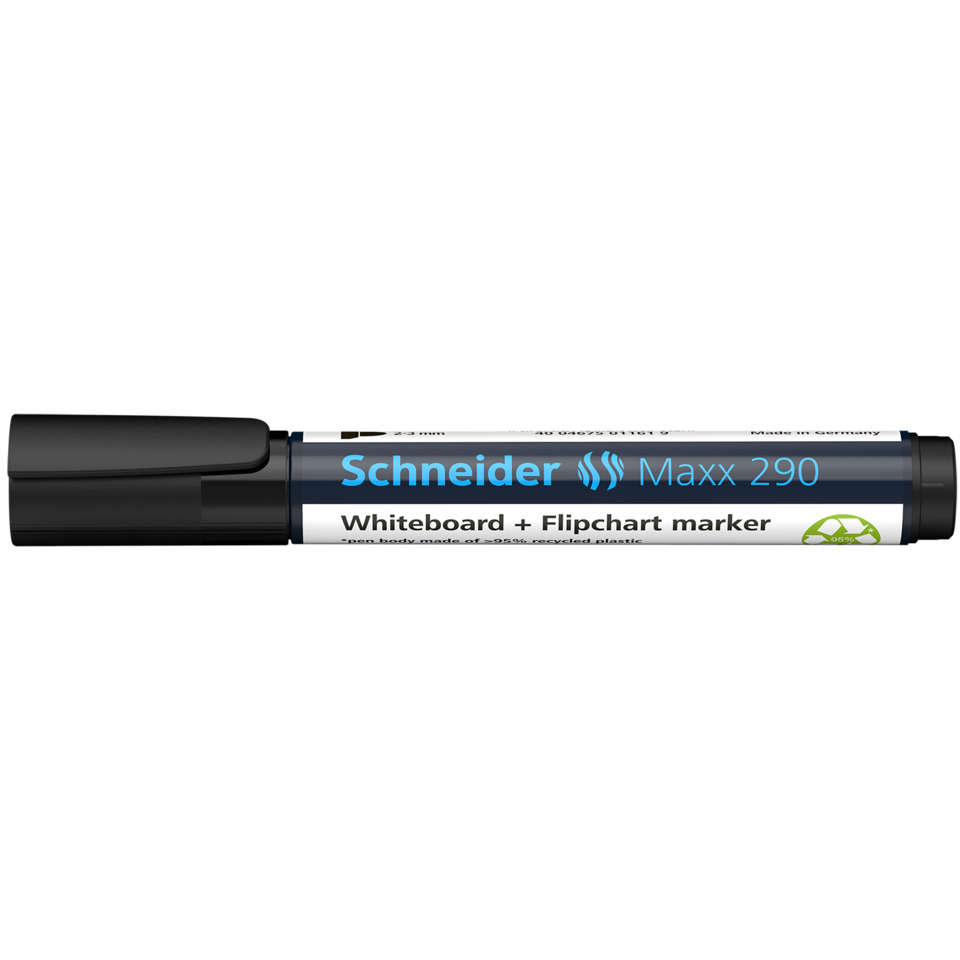 Whiteboard marker, Flachmarker, Schriftstift, Marker, Kunststoff-Body