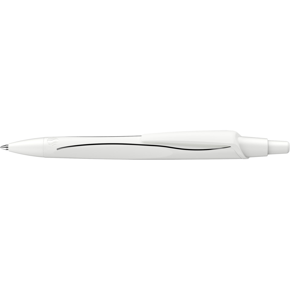 Kugelschreiber, White, Gelschreiber, Kunststoff, Clip
