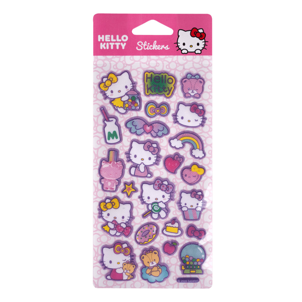 Hello Kitty, Aufkleber, Pink, Deko, Süß