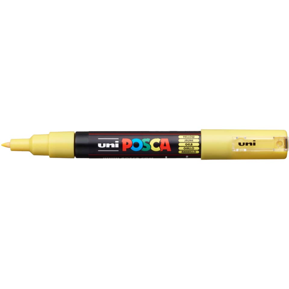 marker, highlighter, yellow, dual-tip, brandless