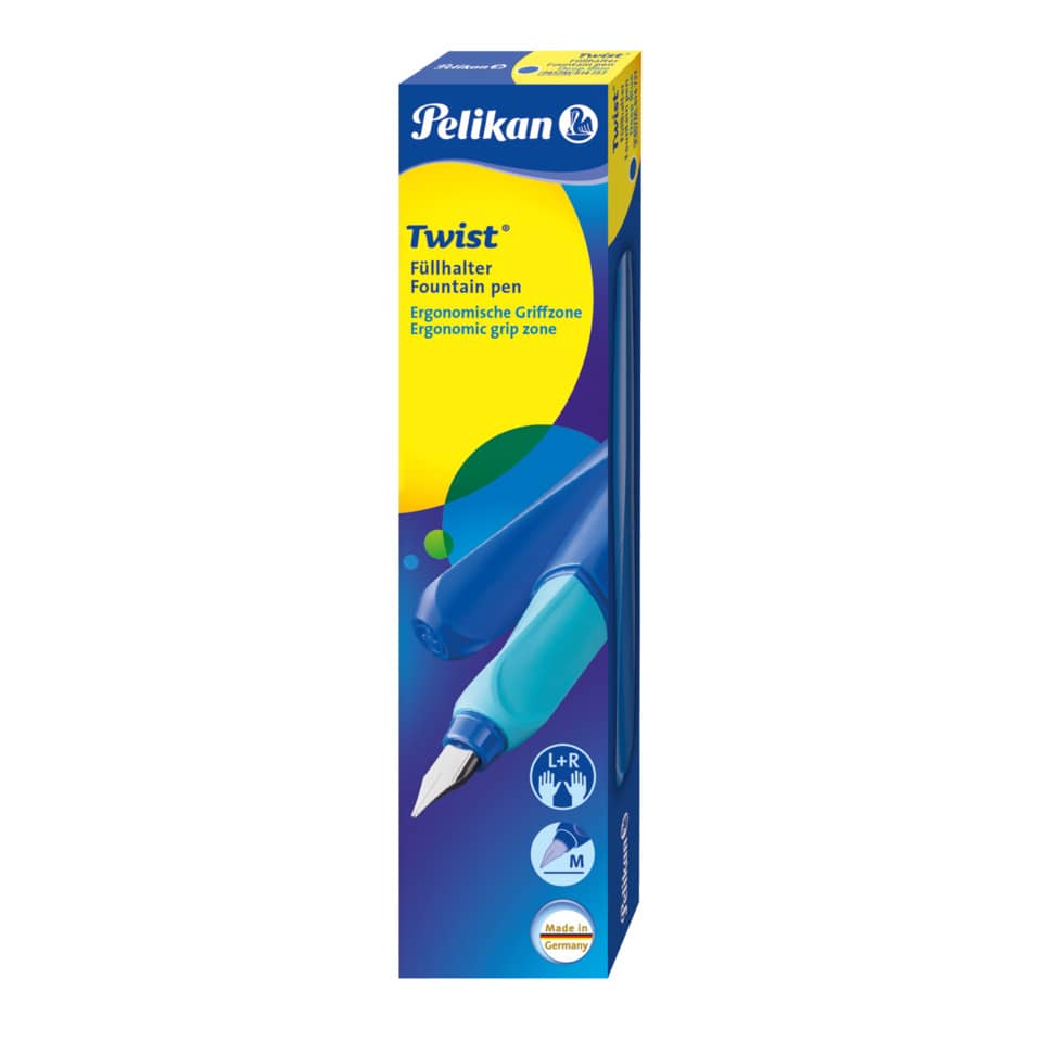 Füllhalter, Kugelschreiber, Tintenpen, Ergonomische Griffzone, Twist