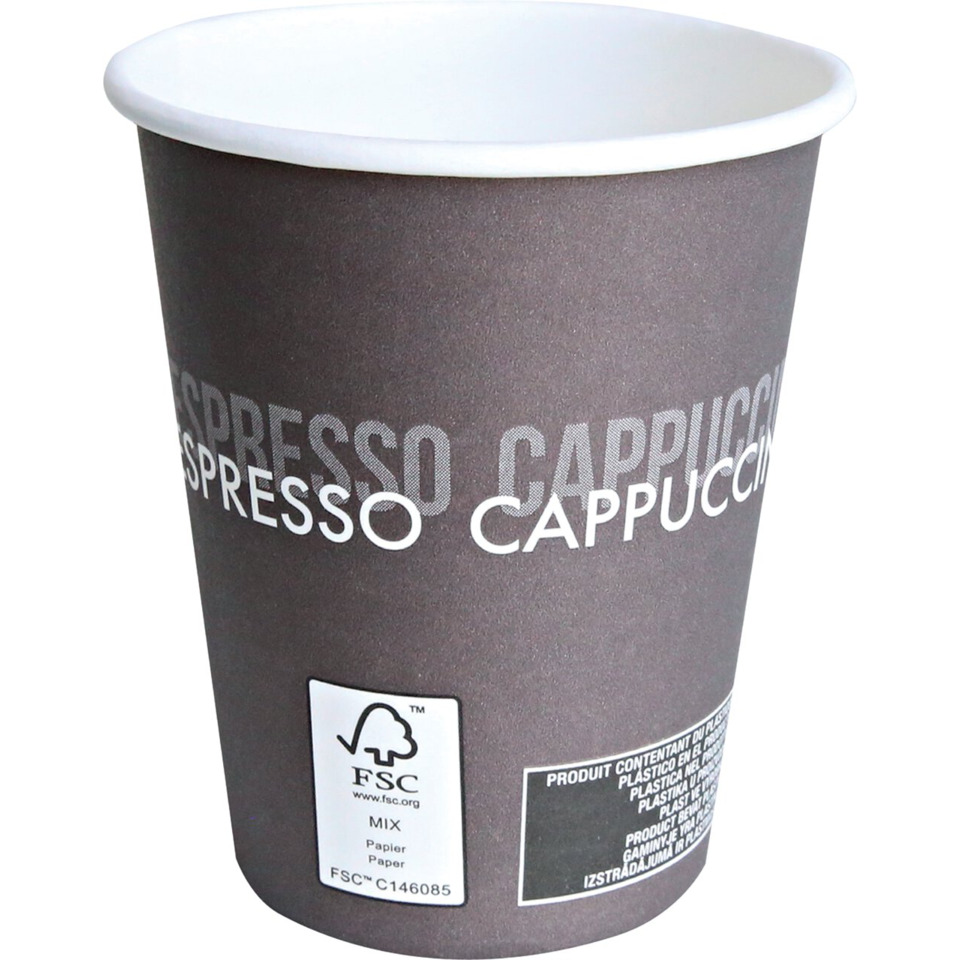 Kaffeebecher, Pappbecher, Espresso Becher, Kaffee To-go, FSC Label