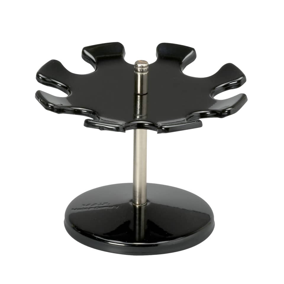 Schmuckständer, Uhrenständer, Display, schwarz, Metallstiel