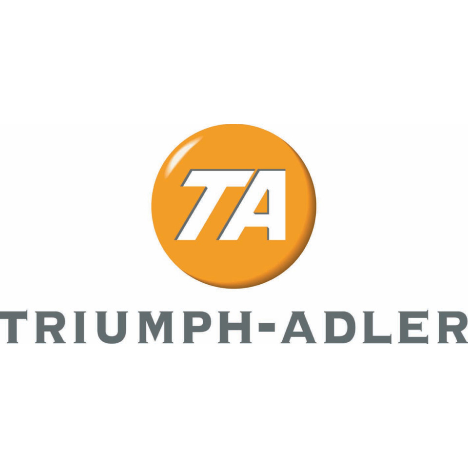logo, orange circle, TA, triumph-adler, branding