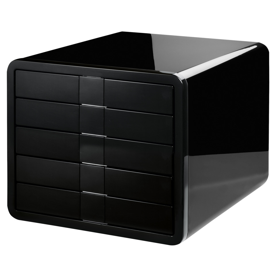 Schmuckschublade, Aufbewahrungsschublade, Schwarz, Kompakt, Organizer