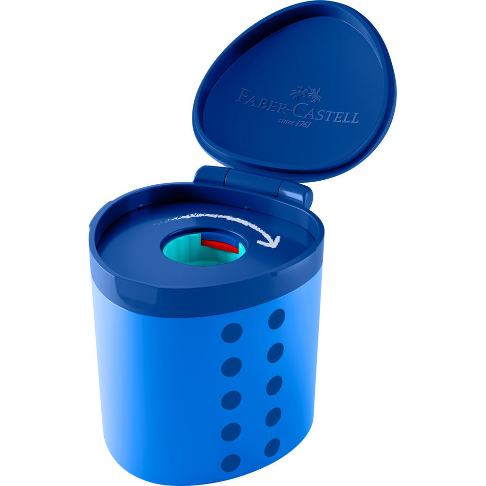 toiletabfalleimer, blauer behälter, treteimer, punktmuster, kunststoff