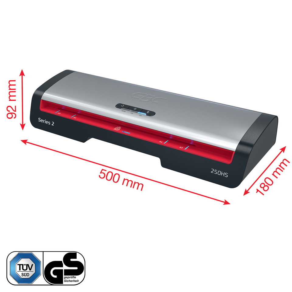 stapler, handhabung, klar abgebildete abmessungen, geschenk, büro zubehör
