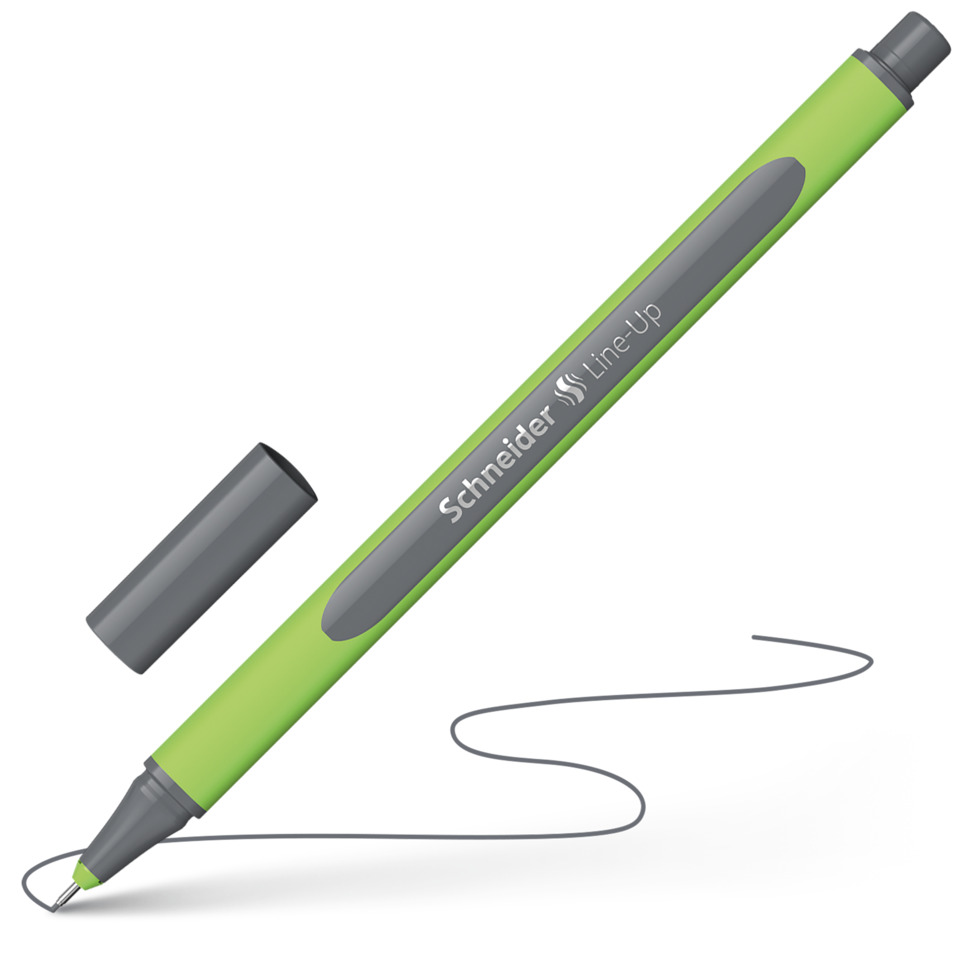 Stift, Marker, Line-Up, Schneide, Kunststoffgriff
