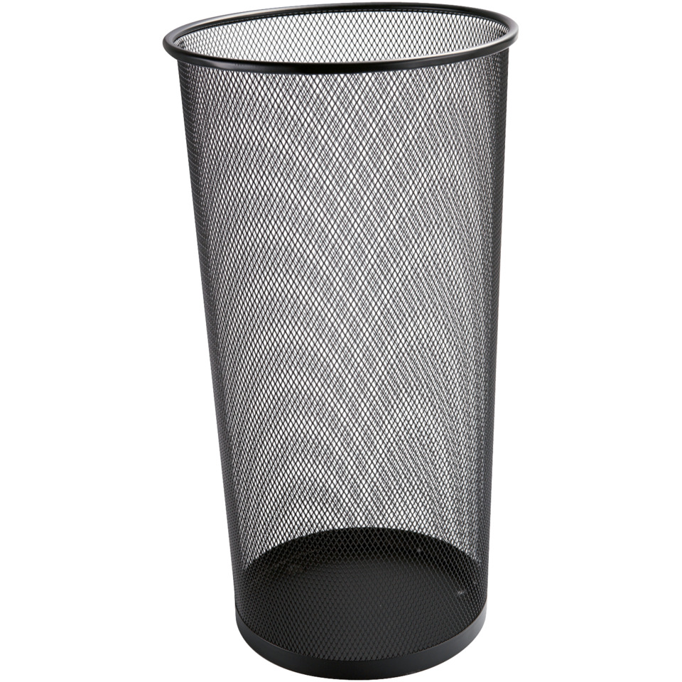 Mülleimer, Abfalleimer, Metallnetz, Netzmülleimer, Korb