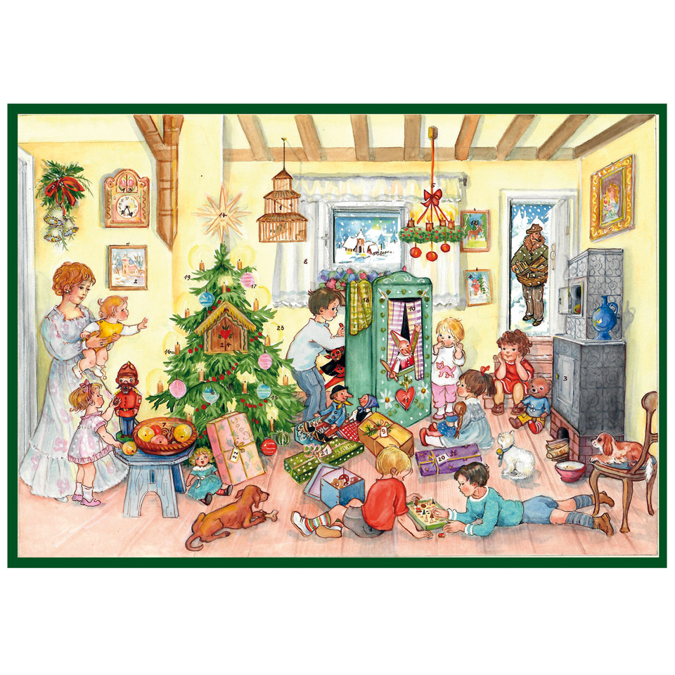 Weihnachtsbaum, Kinderzimmer, Geschenke, Advent, Dekoration