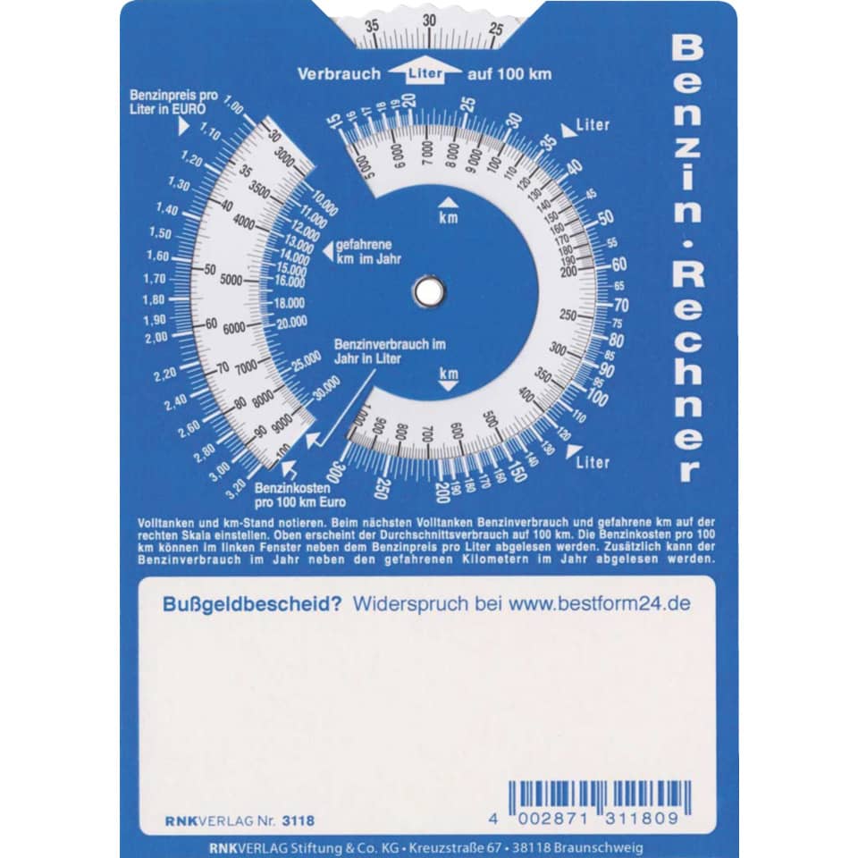 Kraftstoffmessgerät, Tankanzeige, Benzinverbrauch, Betriebsanzeige, Blaue Skala