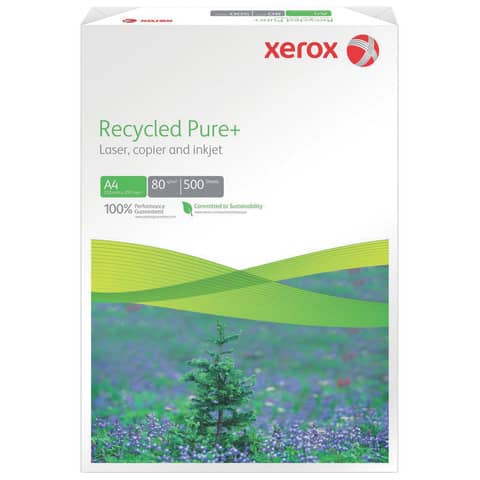 Kopierpapier Recycled Pure+, A4, 80g/m², 500 Blatt, weiß XEROX 003R98756