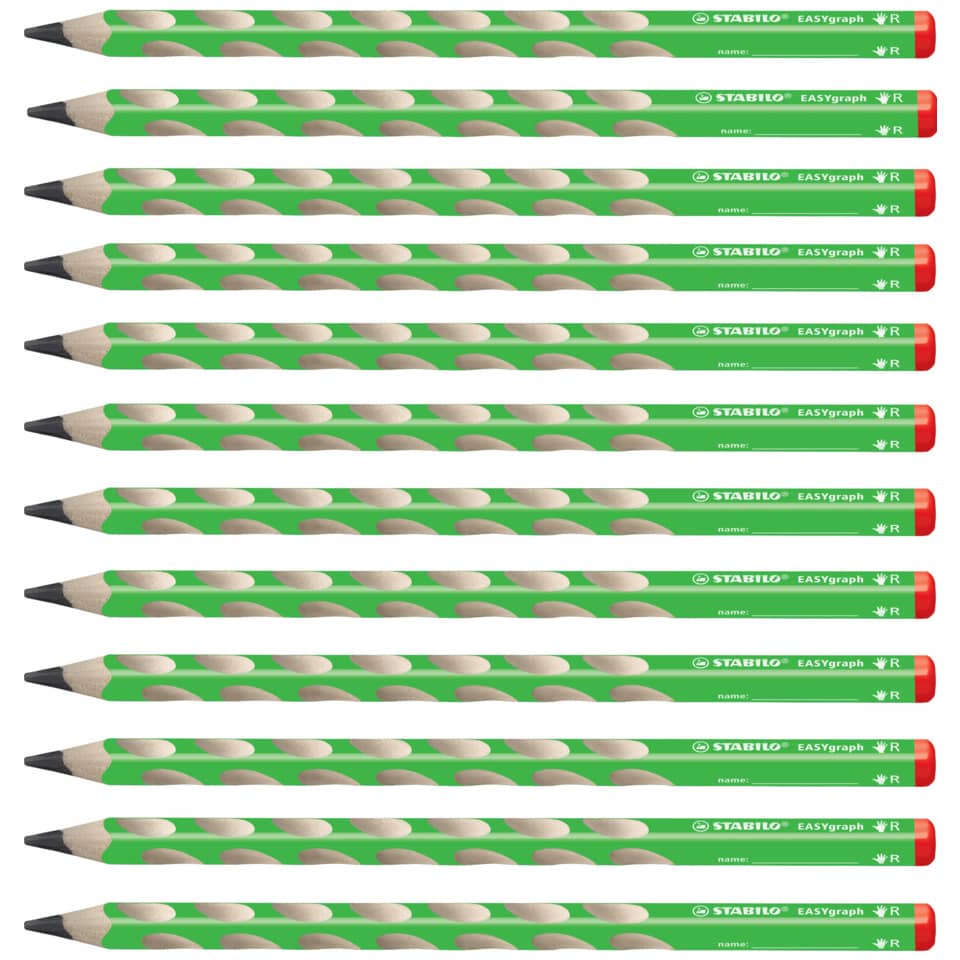Bleistifte, Grün, Eraser, Stabilo, Easgraph R