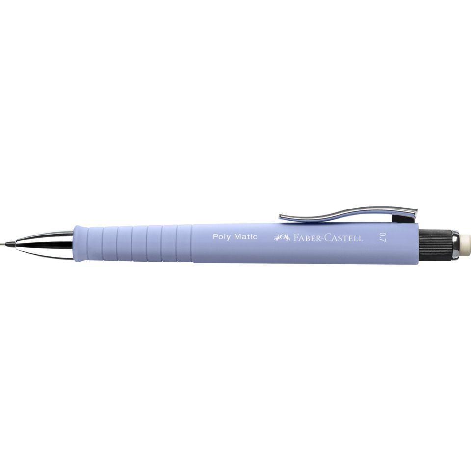 Mechanischer Stift, Polymergriff, Metallspitze, Clip, 0,7 mm