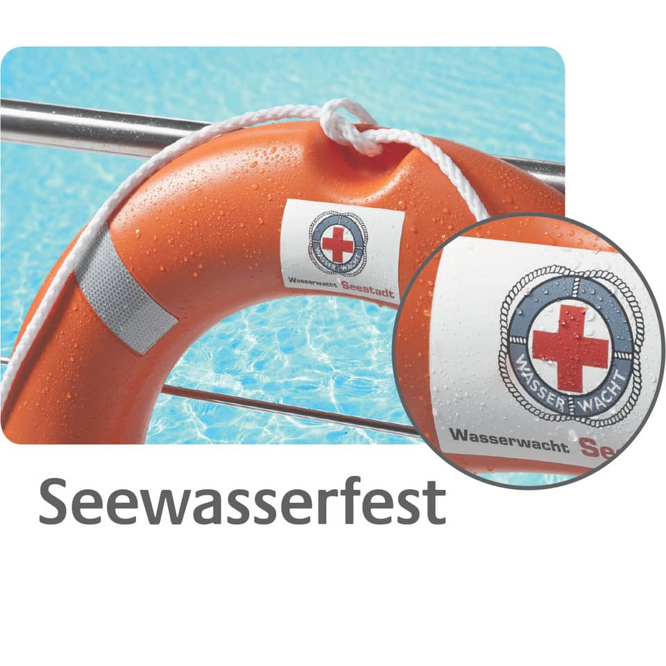 Rettungsring, Seerettungsring, Schwimmring, Nothilfe, Seewasserfest