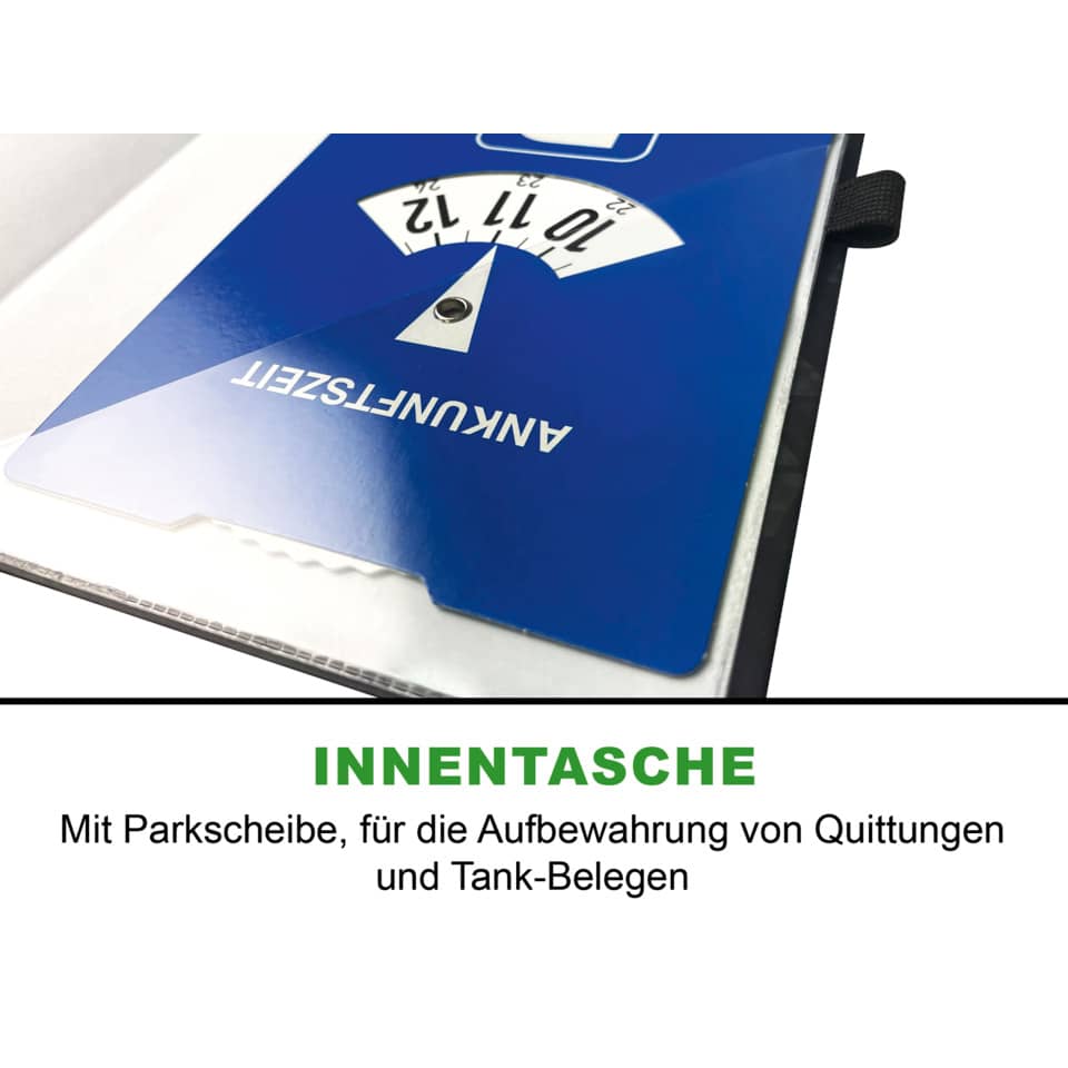 innentasche, akku, auflage?, quittung, tank-belegen