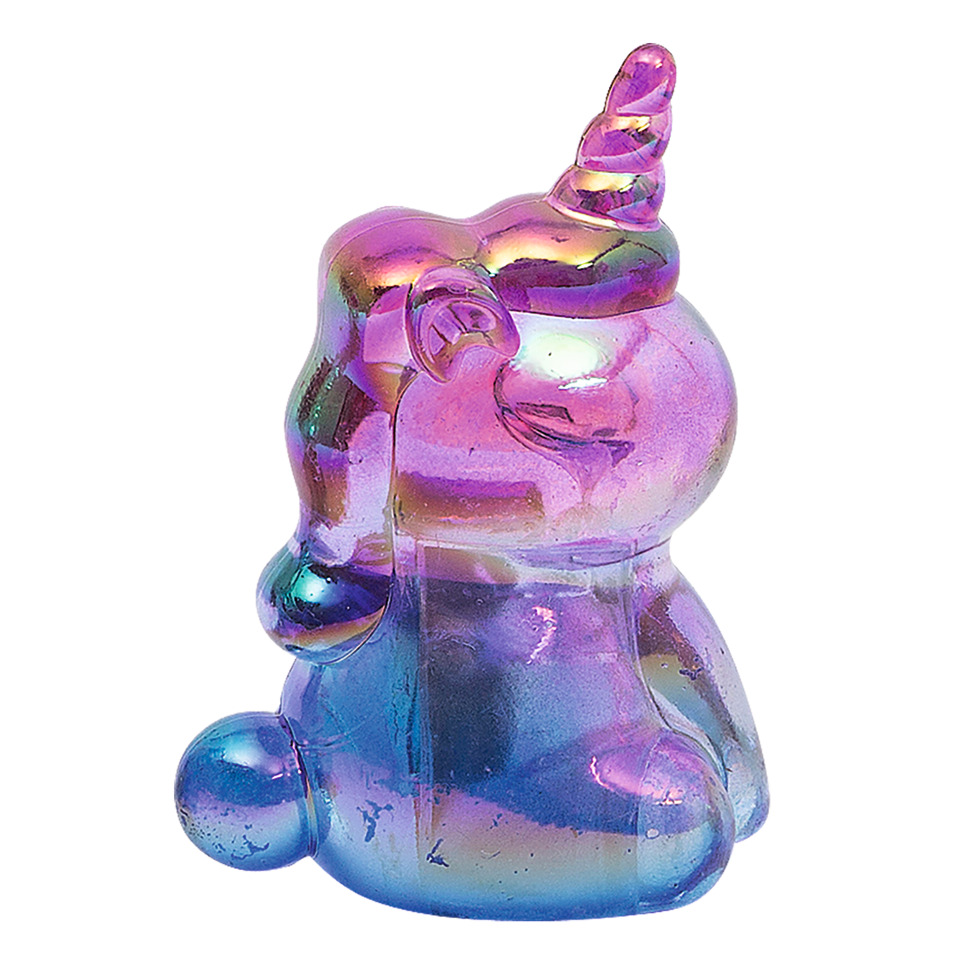 unicorn, figurine, glas, regenbogen, spielzeug