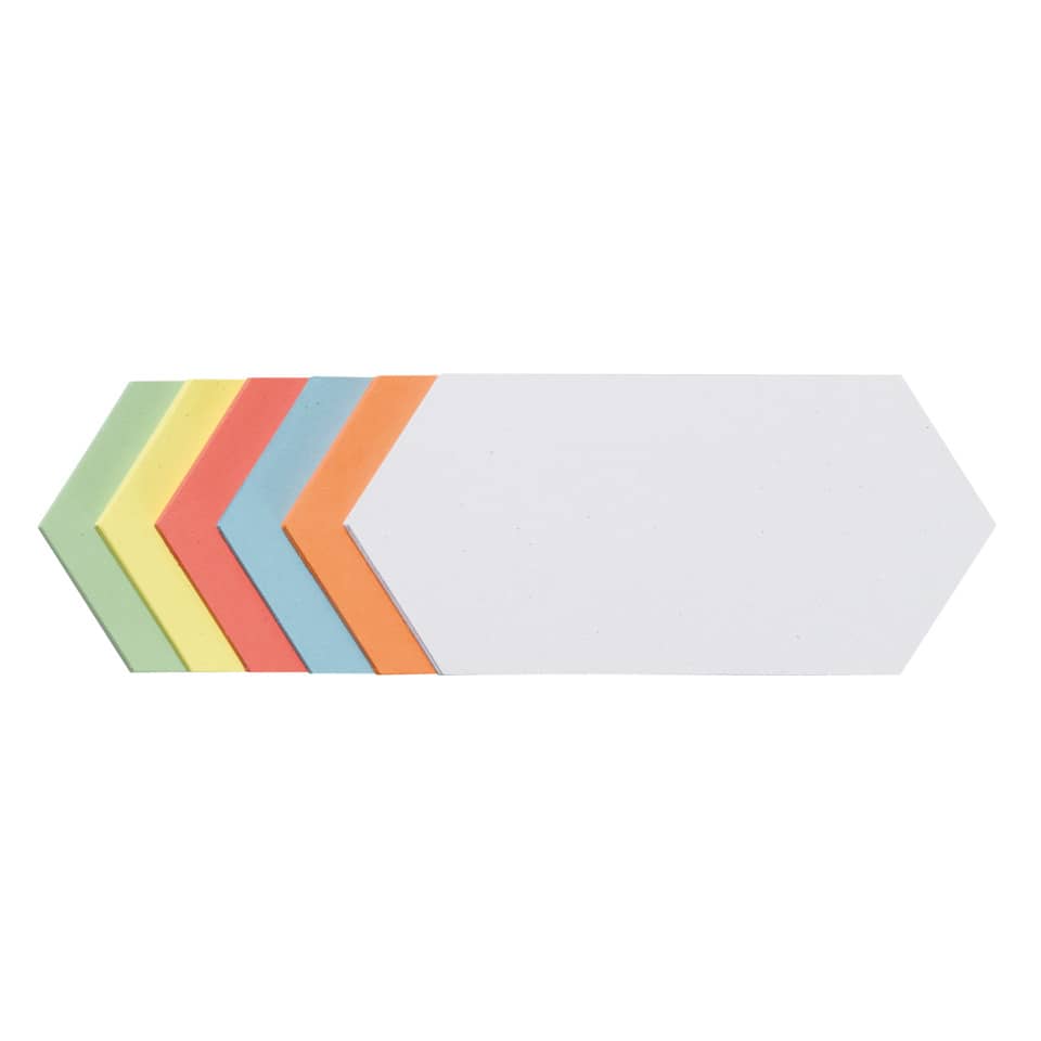 Post-it, Haftnotizen, Notizblöcke, Farben-Set, Pfeil-Notizblätter