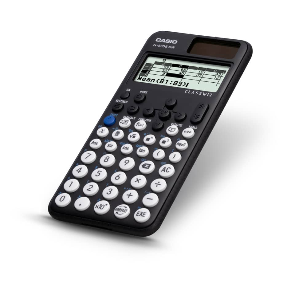 Taschenrechner, Elektronischer Rechner, Casio, Wissenschaftlicher Taschenrechner, LCD-Anzeige