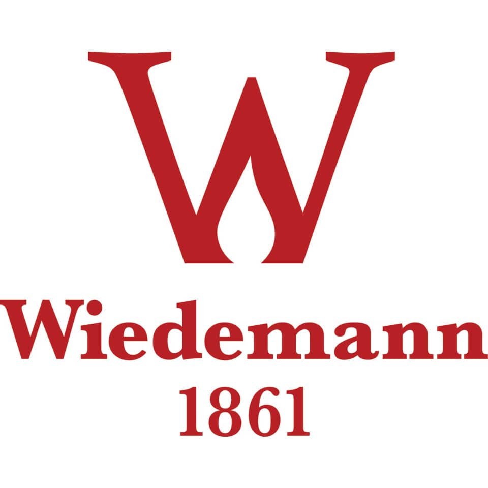 logo, Typografie, Wiedemann, 1861, rot
