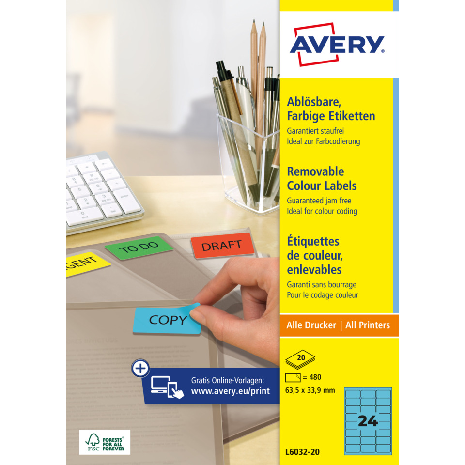 label, color labels, entfernbar, Aufkleber, Druckerzubehör