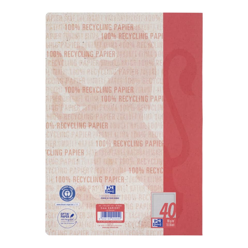Papier, Kopierpapier, Recyclingpapier, Schulpapier, A4