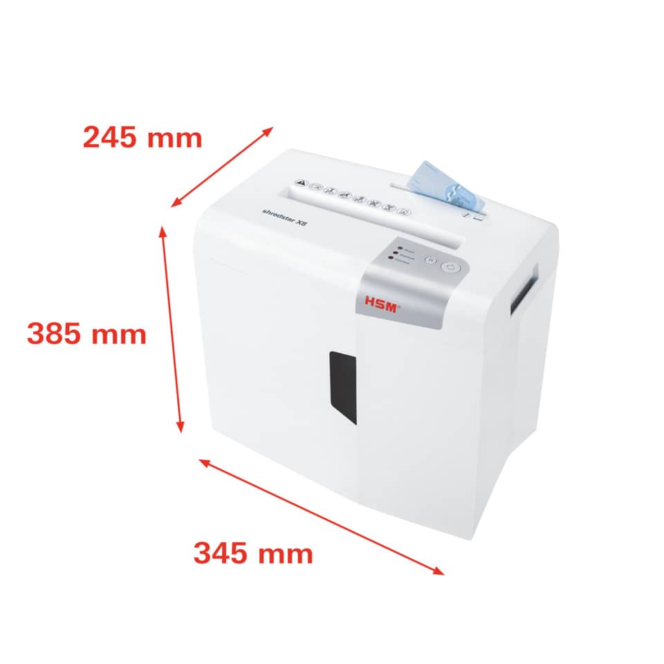 Papierschredder, Kompakt, Papierzerkleinerer, Papierfragment, Kleinformat