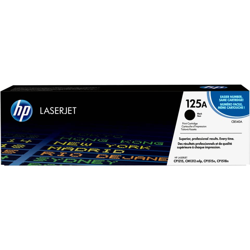 Lasertjet, Druckerpatrone, schwarz, 125A, HP LaserJet