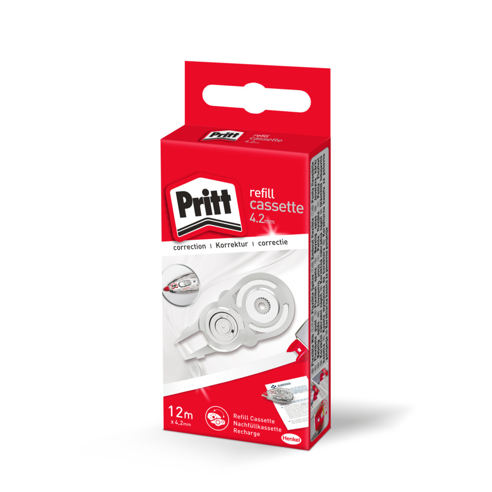 refill, cassette, 4.2 mm, Pritt, recharge