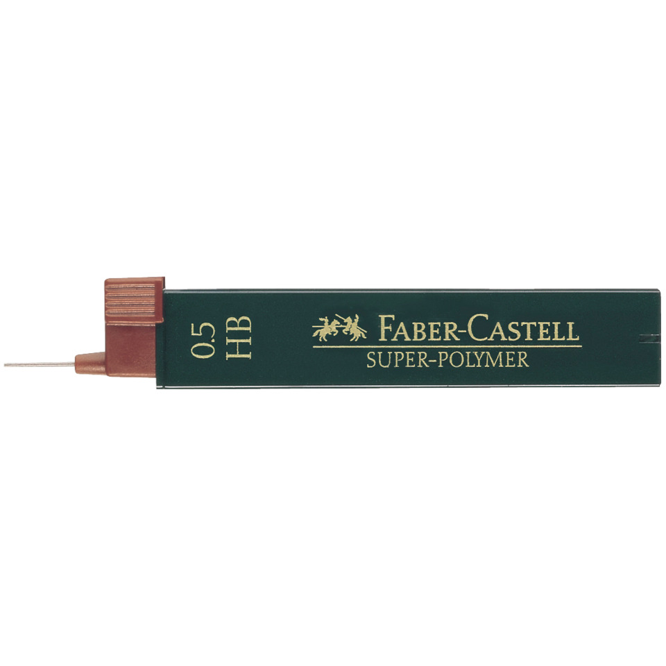 Filzstift, Präzisionsspitze, Schwarzgrün, Super-Polymer, 0.5 HB