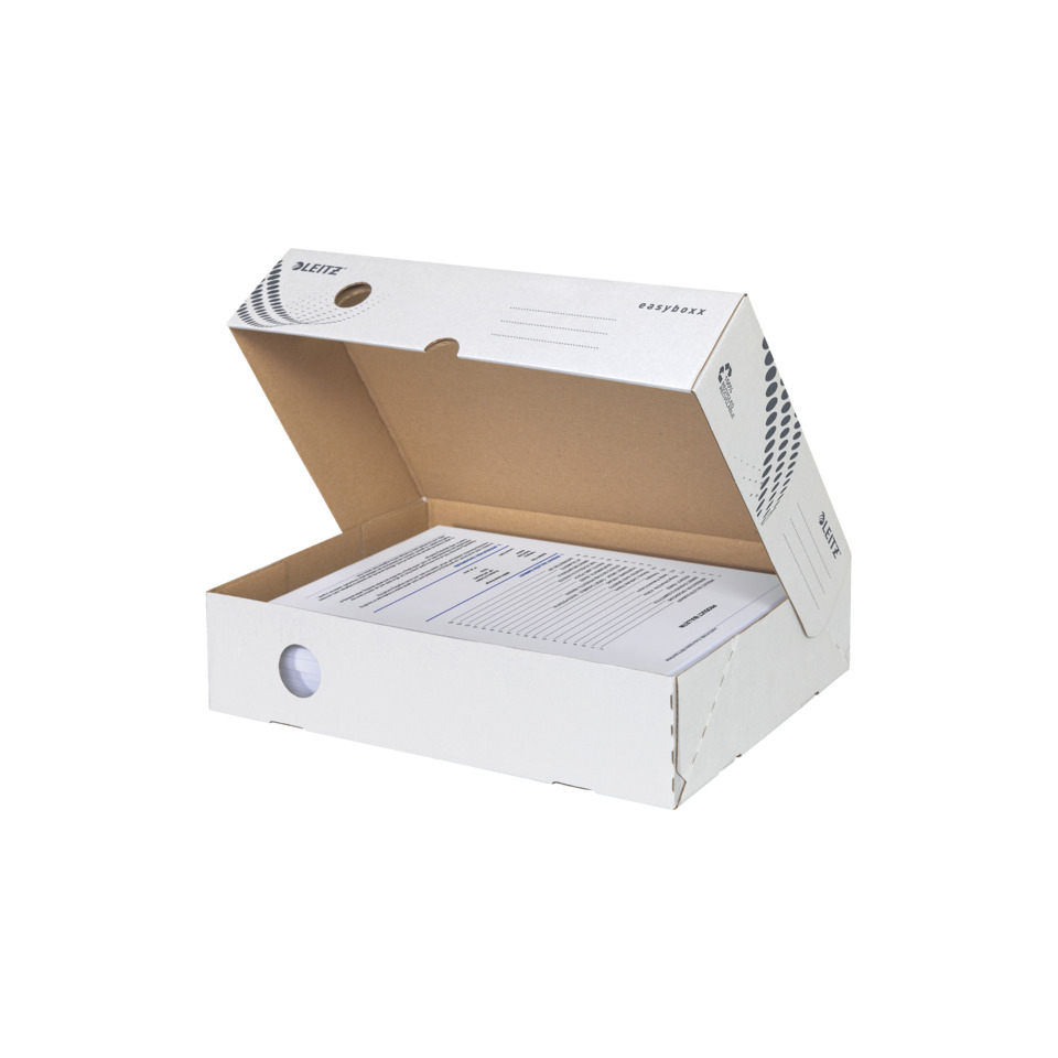 Verpackung, Kartonschachtel, Faltbox, Open Box, A4-Dokumentenbox