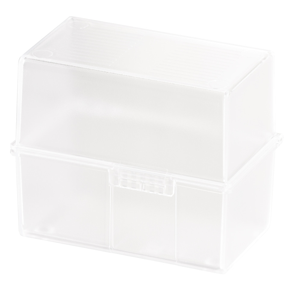 Aufbewahrungsbox, Kunststoffbox, Klar, Schubladenbox, Klappkasten