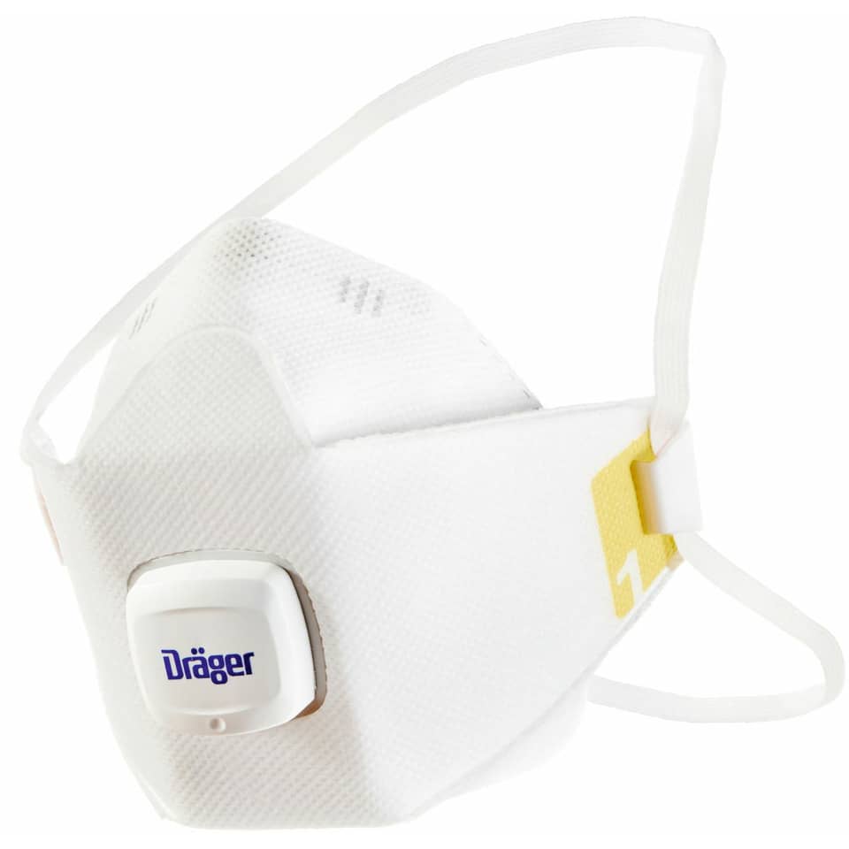 Feinstaubmaske X-plore® 1910V, FFP1 weiß   10 Stück DRÄGER 600171120 /1910