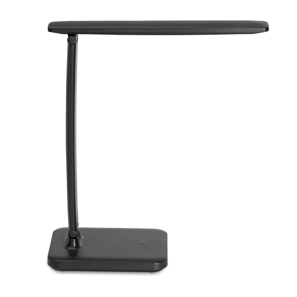 Schreibtischlampe, LED-Lampe, Tischleuchte, verstellbar, schwarz