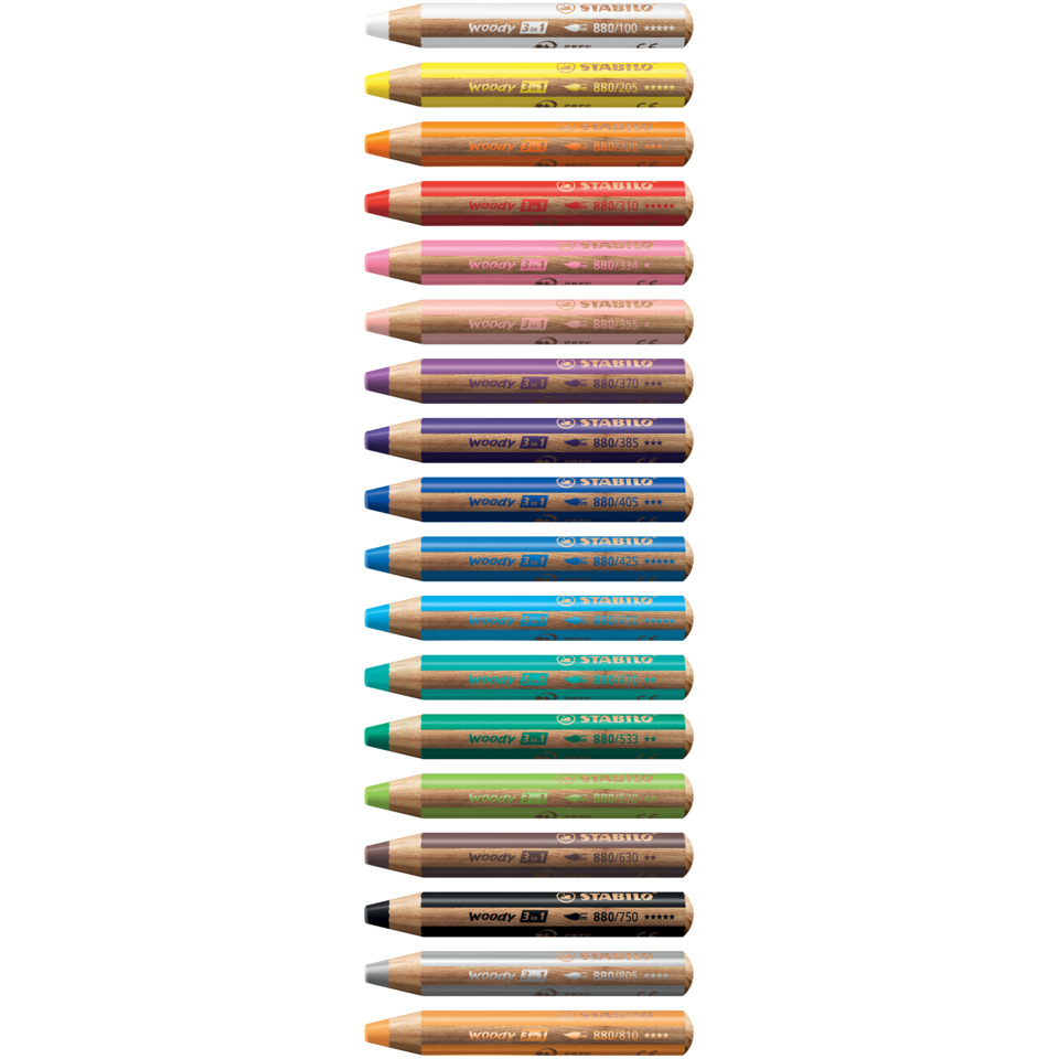 Kunststifte, Buntstifte, Holzstifte, Bleistift, Wachsstift