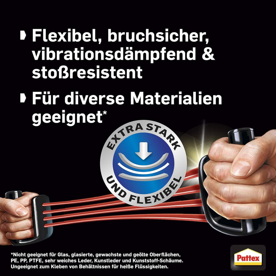 flexibel, stützbänder, reisiester, stoßfest, extra stark