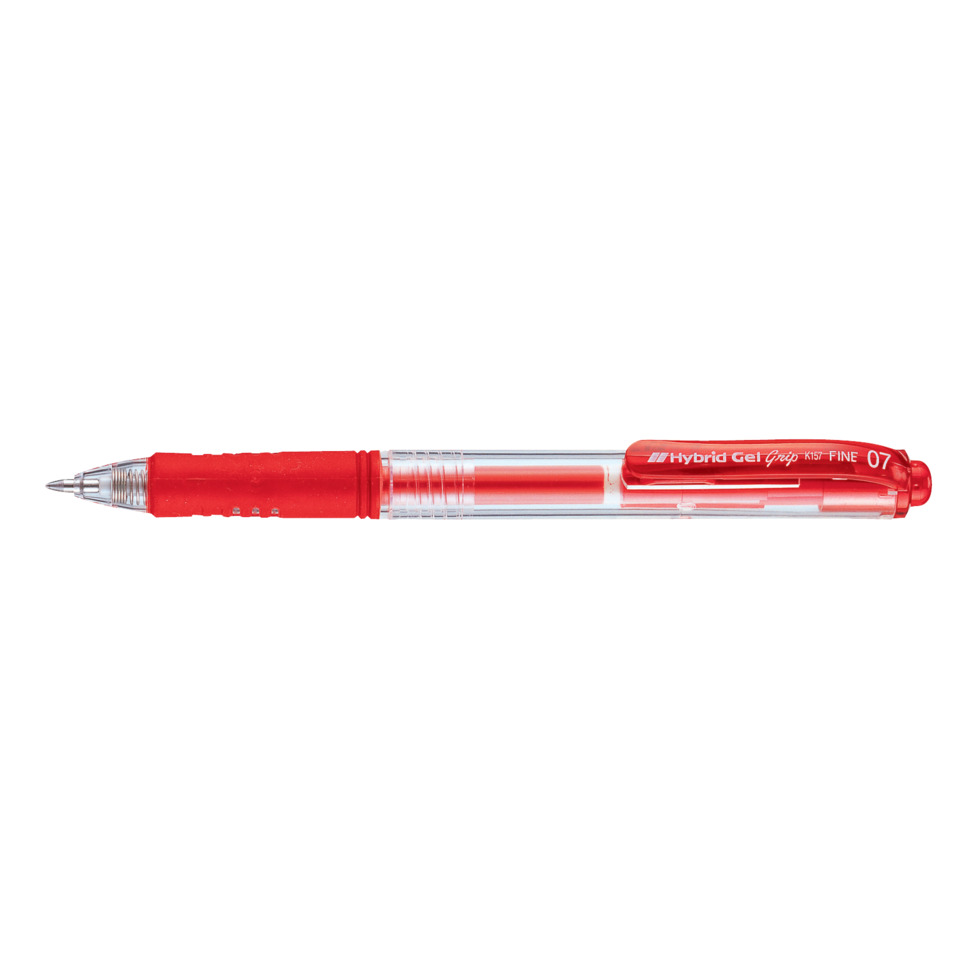 Kugelstift, Kugelschreiber, Fineliner, rot, Gummigriff