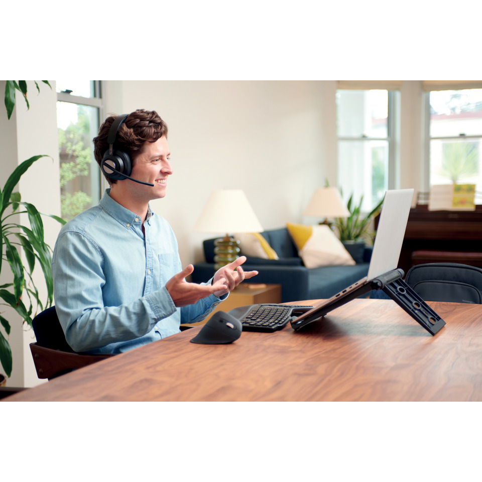 Tabelle, Laptop, PC, Schreibtisch, Person