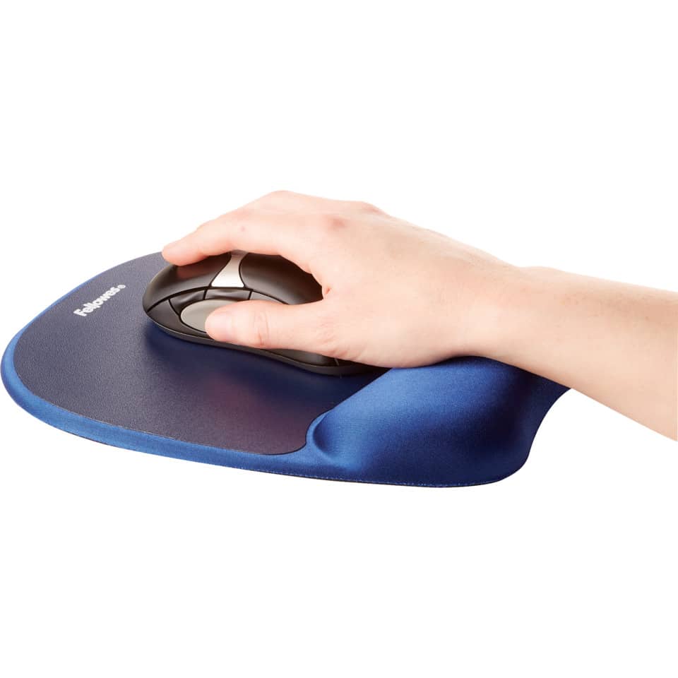 Mauspad, Tastpad, Mousepad, ergonomisch, blau
