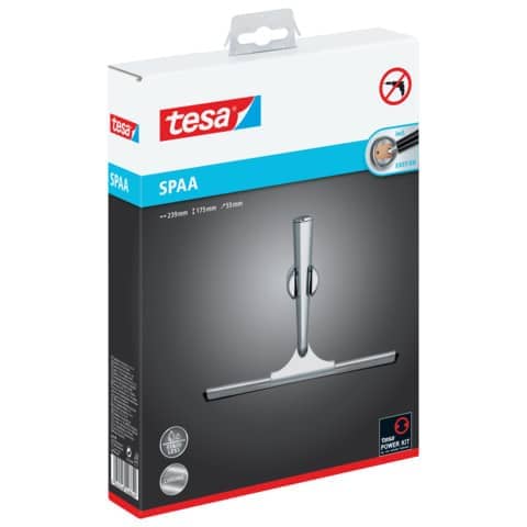 Duschabzieher SPAA, chrom/weiß TESA 40345-00000-00