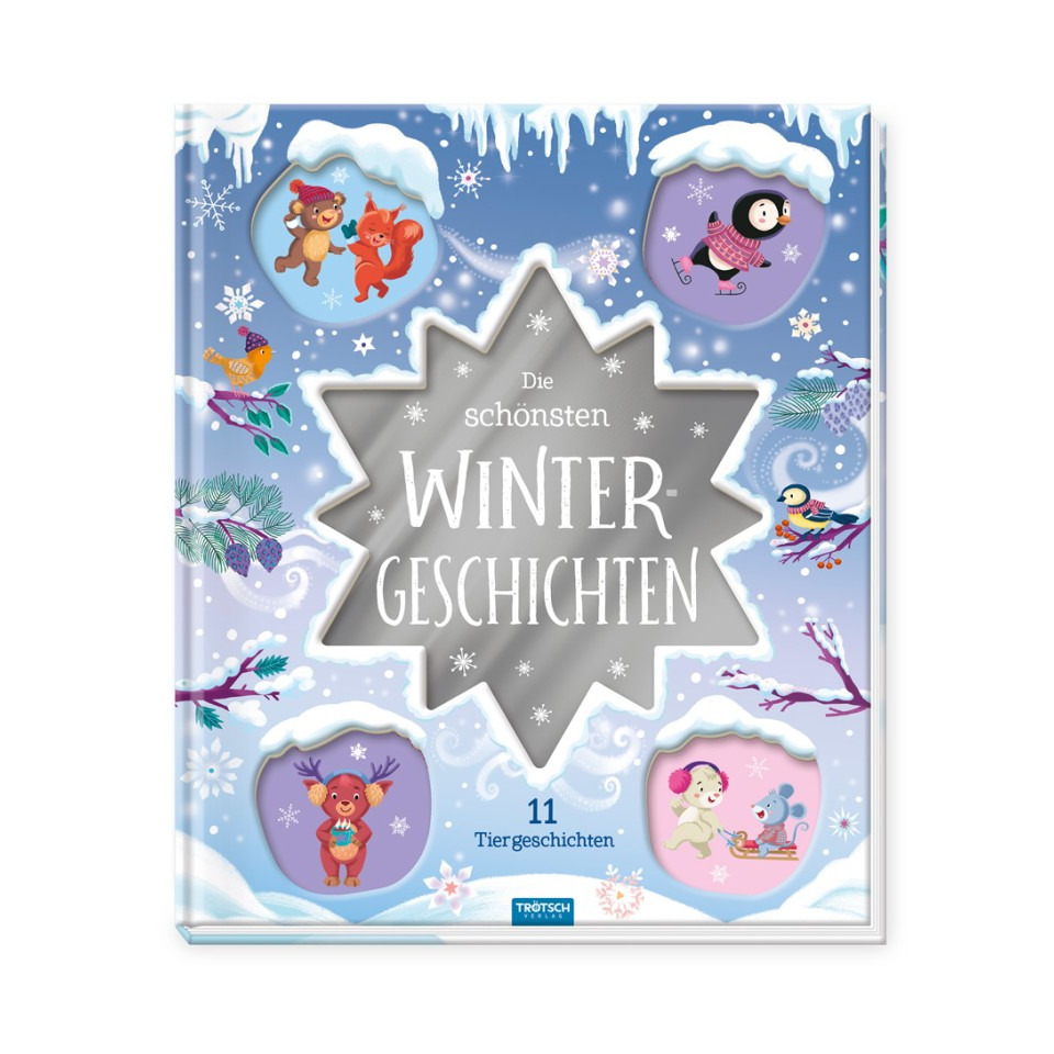 Winterbuch, Kinderbuch, Tiergeschichten, Schneefall, EisbärReihe