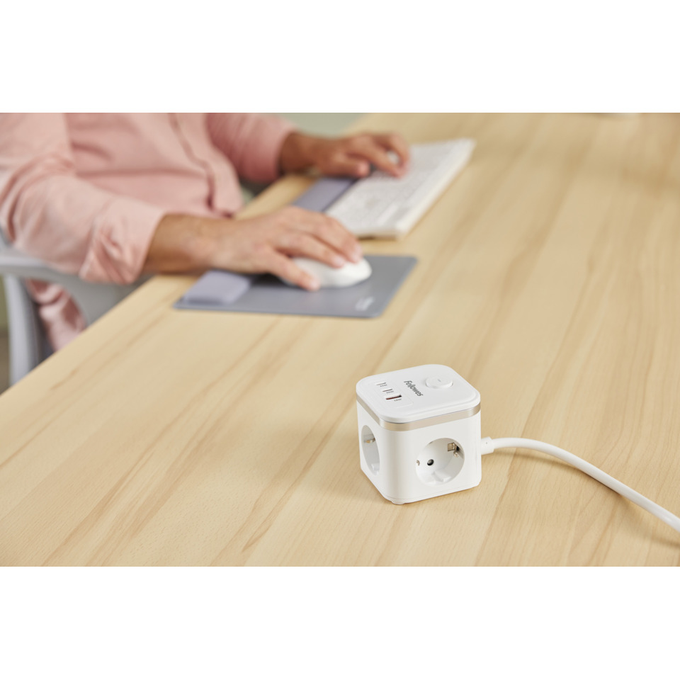 Schreibtisch, Steckdosenadapter, Mehrfachsteckdose, US-/EU-Steckdosen, Kabelkraft