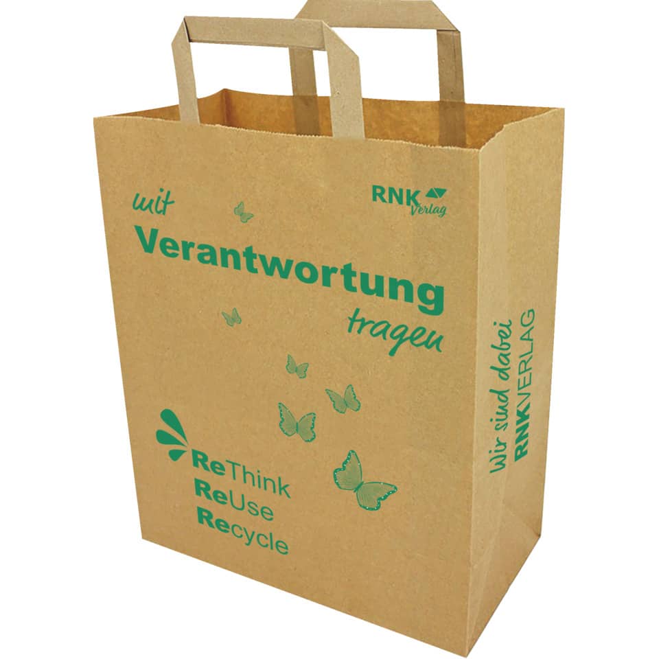 Tasche, Papier Tasche, Tragetasche, Recycling, Schmetterlingsdesign