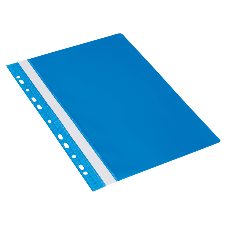 Ordner, Ordnerhülle, A4-Ordner, Kunststoff, blau, Ordner, Hülle, Kunststoff, Blaue Farbe, Lochleiste