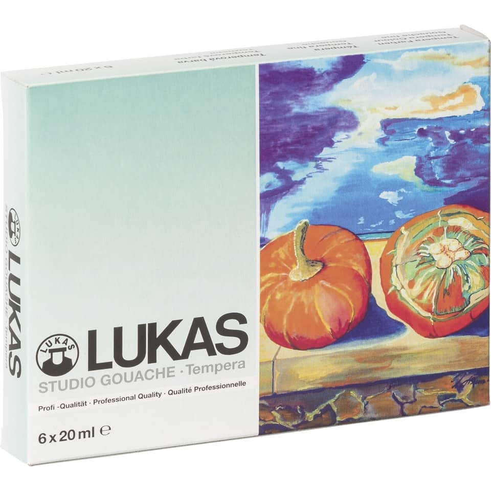 Gouache, Malschat, Kürbisse, Boxenset, Lukas