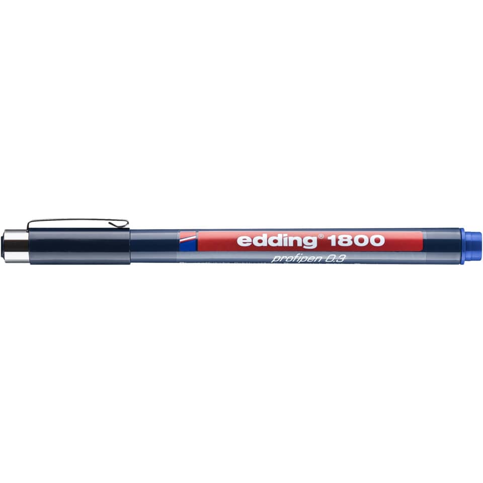 Kunststoffstift, Whiteboard-Marker, Acrylmarker, Kugelschreiber-ähnlich, Blau-Roter Marker