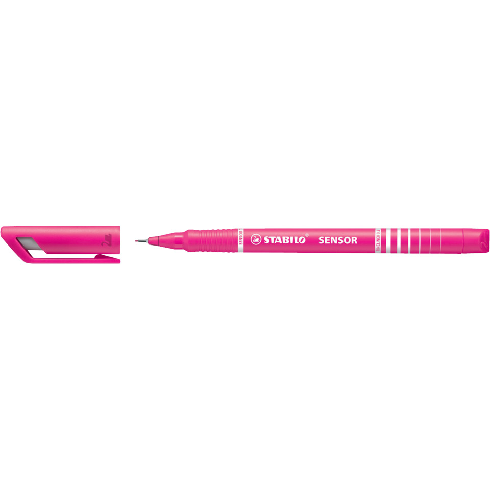 Marker, Stift, Pink, Markerstifte, Stabilo Sensor