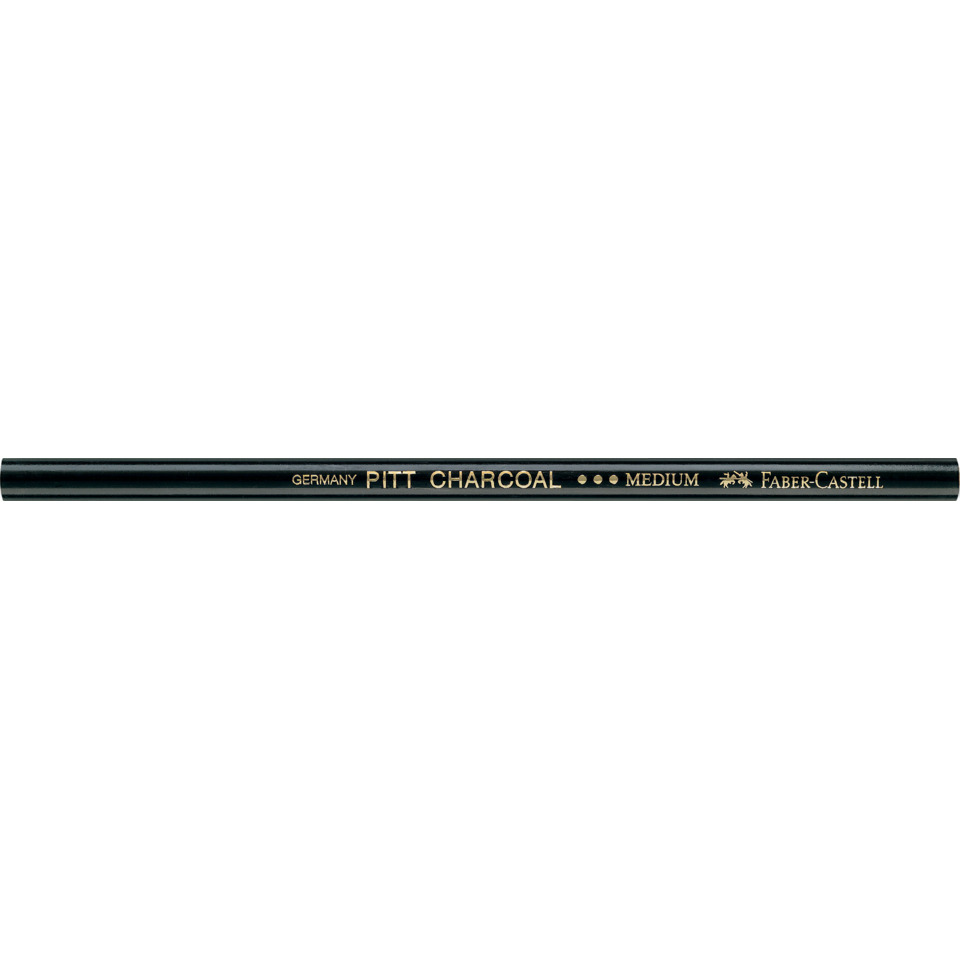Zeichenkohlestift Pitt M, schwarz FABER CASTELL 117400