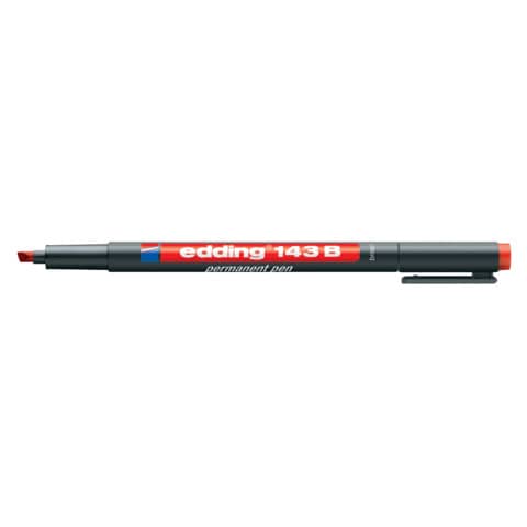 Permanentmarker 143B, 1-3 mm, rot EDDING 143 002